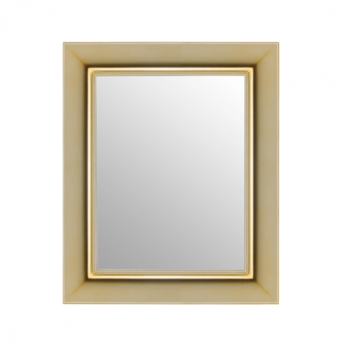 Kartell - miroir François Ghost Metallic - finition Or