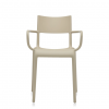 Kartell- Chaise GENERIC A -  finition Dove Gray