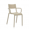 Kartell- Chaise GENERIC A -  finition Dove Gray