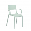 Kartell- Chaise GENERIC A -  finition Sauge