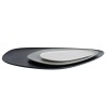 Kartell- Set plateau NAMASTE- Finition Noir Gris Tourterelle - vue de côté