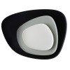Kartell - Set plateau NAMASTE - Finition Noir Gris Tourterelle - vue du dessus