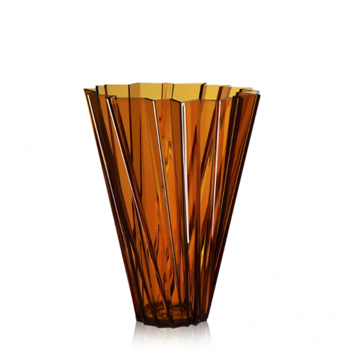 Vase Shangai - Kartell - Finition Ambre
