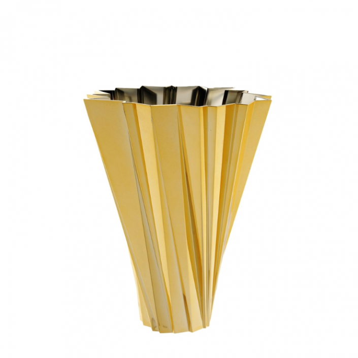 Vase Shangai - Kartell - Finition Or