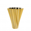 Vase Shangai - Kartell - Finition Or