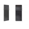 Sèche serviettes Solaris 45 1000w noir brillant de la marque Fondis - Valente Design