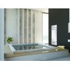 Sèche serviettes Solaris 45 1000w effet miroir de la marque Fondis - Valente Design