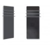 Sèche serviettes Solaris 45 1000w noir mat de la marque Fondis - Valente Design