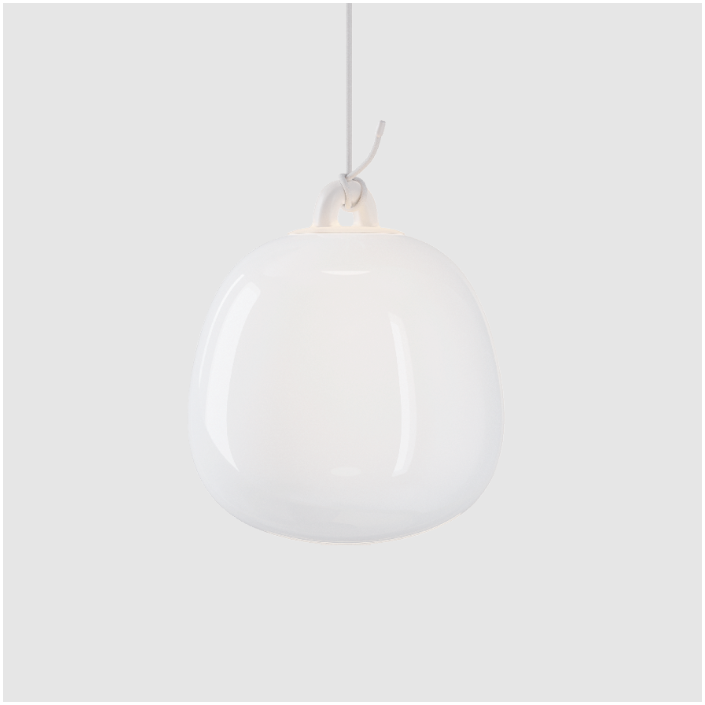 Suspension Oblo' small - Lodes - Finition Silk White