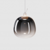 Suspension Oblo' small - Lodes - Finition Glossy Smoke