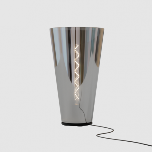 Lampe à poser Mégaphone - Lodes x Diesel - Finition Chrome