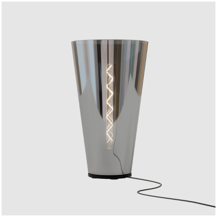 Lampe à poser Mégaphone - Lodes x Diesel - Finition Chrome