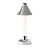 Lampe sans fil Goodnight - Kartell - Finition Chrome Brillant