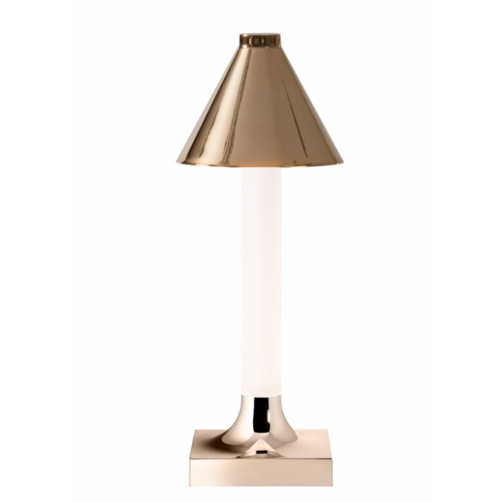 Lampe sans fil Goodnight - Kartell - Finition Cuivre Brillant