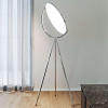 Lampadaire Superloon chrome de flos