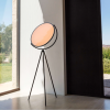Lampadaire Superloon noir de flos