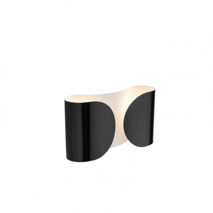 Applique Foglio black Flos Valente Design Tobia Scarpa