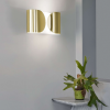 Applique Foglio Gold Flos Valente Design Tobia Scarpa