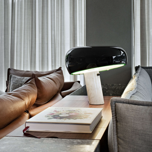 Lampe de table Snoopy - Flos- Finition Noir