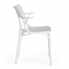 Chaise A.I. blanc Kartell et Philippe Starck - Valente Design