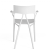 Chaise A.I. blanc Kartell et Philippe Starck - Valente Design