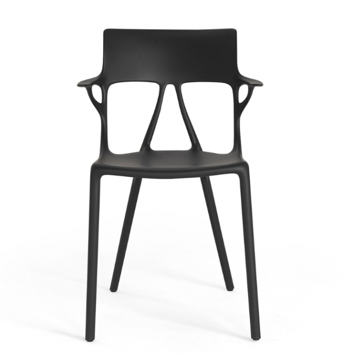 Chaise A.I. noir Kartell et Philippe Starck - Valente Design
