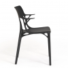 Chaise A.I. noir Kartell et Philippe Starck - Valente Design