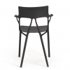 Chaise A.I. noir Kartell et Philippe Starck - Valente Design