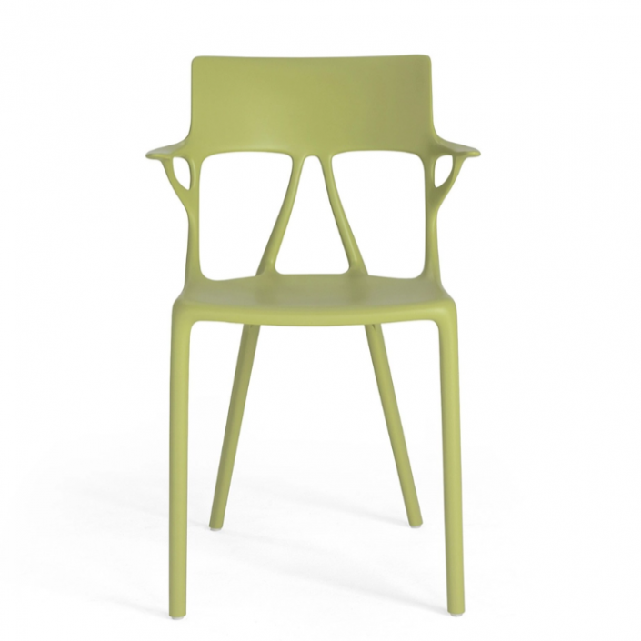 Chaise A.I. vert Kartell et Philippe Starck - Valente Design