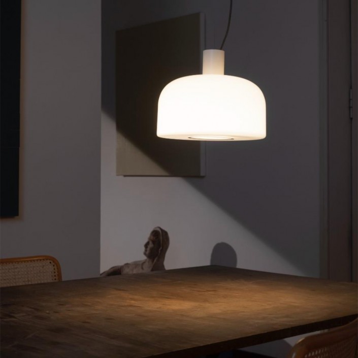 Suspension Bellhop Glass S2-Flos-Finition white