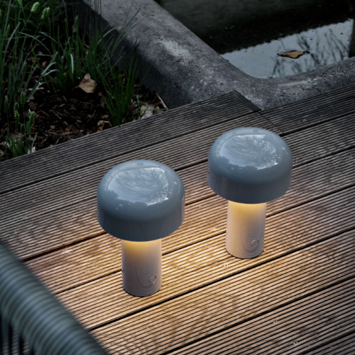 lampe de table BELLHOP gris  de FLOS - Valente Design