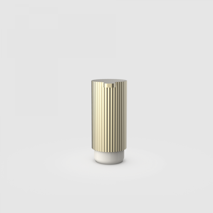 Distributeur de savon OF.LINE SSP - Decor Walther - Finition Champagne Shell