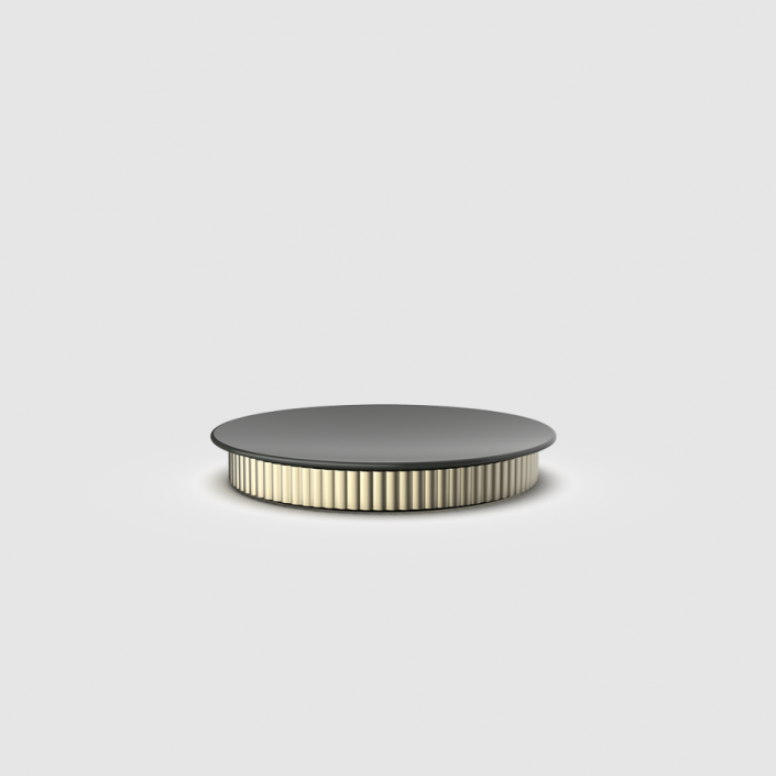 Plateau OF.LINE AS - Decor Walther - Finition Champagne Moor
