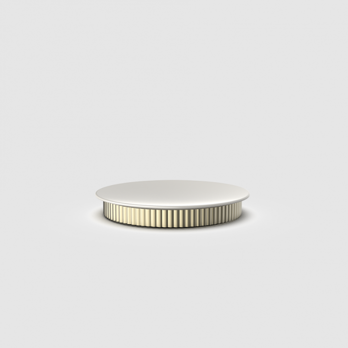 Plateau OF.LINE AS - Decor Walther - Finition Champagne Shell