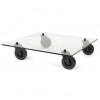 Table Tavolo Con Ruote rectangulaire Fontana Arte - Valente Design