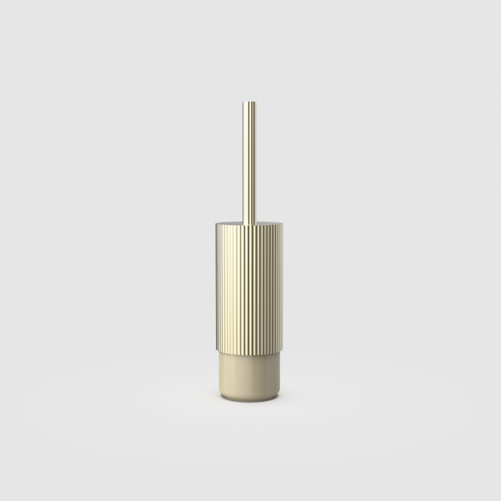 Porte-brosse OF.LINE SBG - Decor Walther - Finition Champagne Dune
