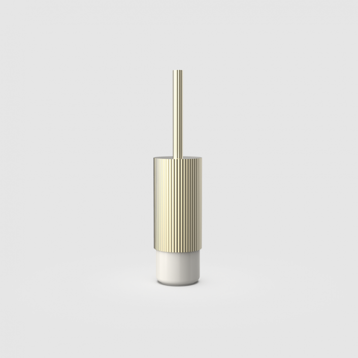 Porte-brosse OF.LINE SBG - Decor Walther - Finition Champagne Shell