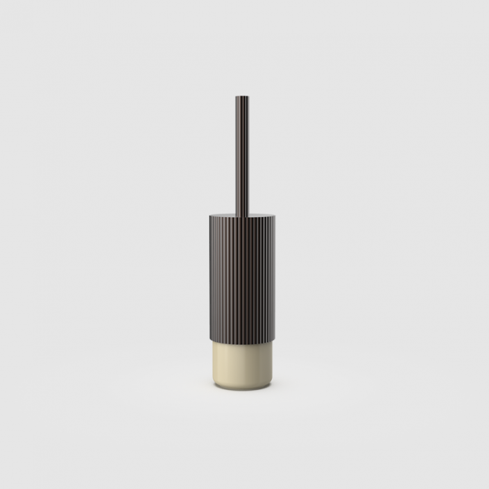 Porte-brosse OF.LINE SBG - Decor Walther - Finition Mocca Dune