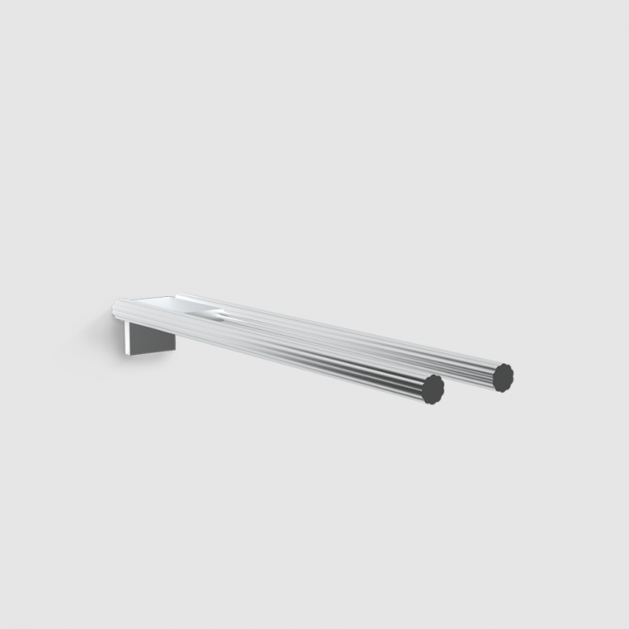 Porte-serviette OF.LINE HT 2 - Decor Walther - Finition Aqua