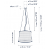 Dimensions Syra 45 Indoor - Bover