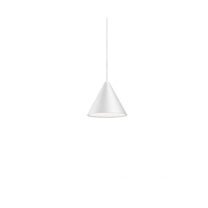 Suspension String Light Cone Head 2 têtes - Flos - Finition Blanche
