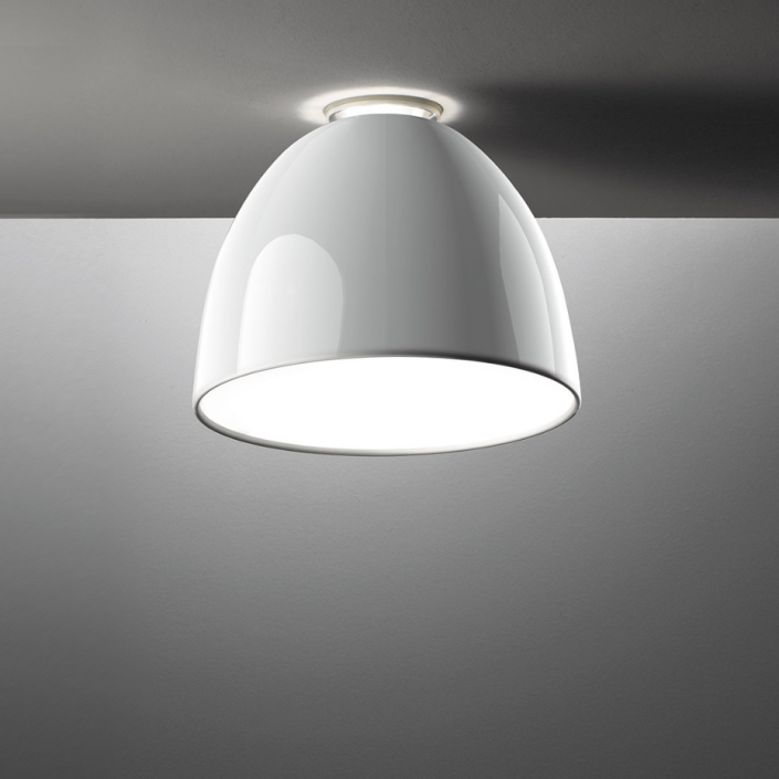 Plafonnier Nur Mini Gloss - Artemide - Finition white