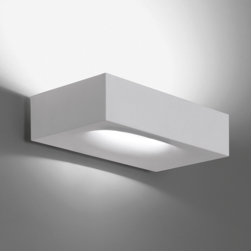 Applique Melete sur fond blanc Artemide