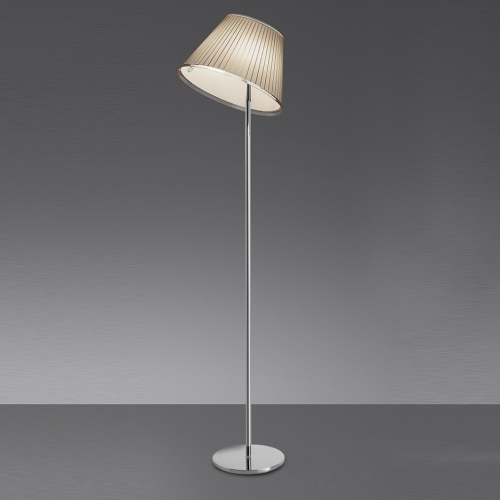 Lampadaire Choose Terra  chrome beige mat Artemide - Valente Design