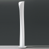 Lampadaire Cadmo blanc Artemide Valente Design détail