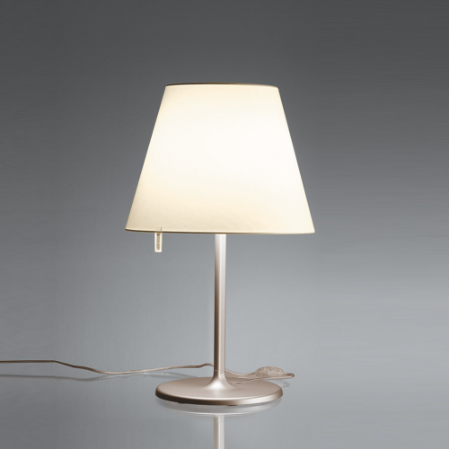 Lampes de table Melampo Table bronze abat-jour écru Artemide - Valente Design