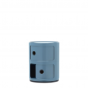 Meuble Componibili Classic 2 Portes - Finition Bleu clair - Kartell