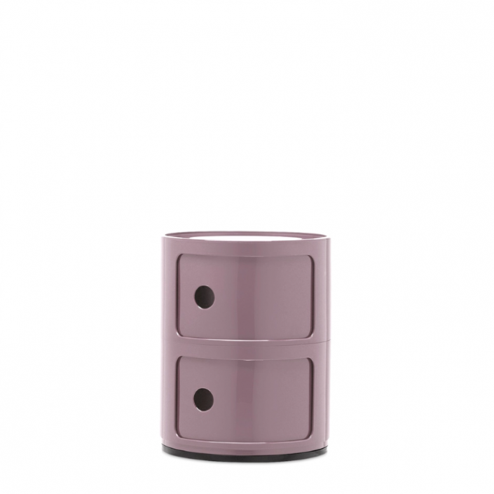 Meuble Componibili Classic 2 Portes - Finition Mauve - Kartell