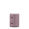 Meuble Componibili Classic 2 Portes - Finition Mauve - Kartell