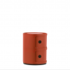 Meuble Componibili Classic 2 Portes - Finition orange - Kartell